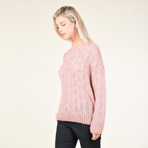 Пуловер MOLLY BRACKEN. Цвет: розовый
