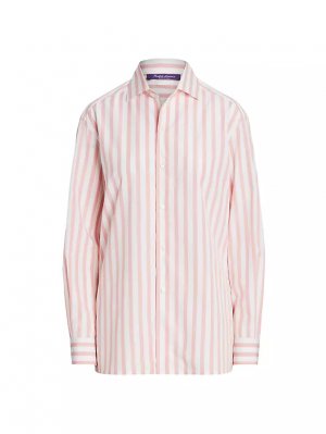 Рубашка на пуговицах в полоску капри , белый Ralph Lauren Collection