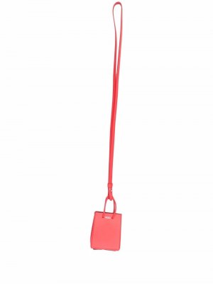 Мини-сумка с ланъярдом Medea. Цвет: красный