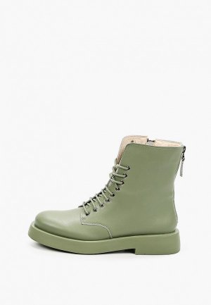 Ботинки Enzo Logana. Цвет: зеленый