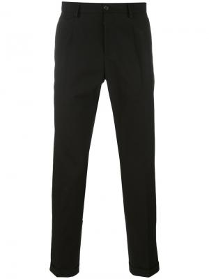 Классические брюки Dolce & Gabbana. Цвет: чёрный