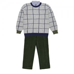 Комплект одежды , размер 6 лет(116), серый Baby A.. Цвет: серый