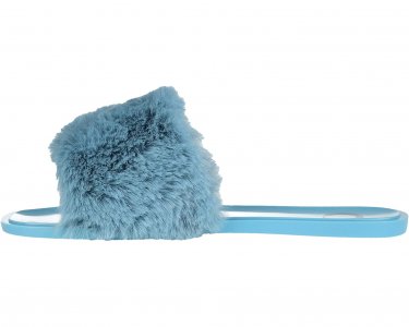 Сандалии Faux Fur Dusk Slide , синий Journee Collection