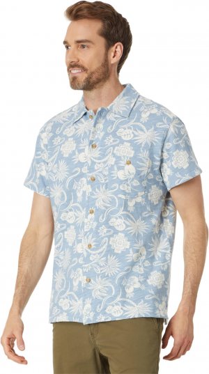 Трикотажная рубашка Wayside с коротким рукавом , цвет Surf Blue Pendleton