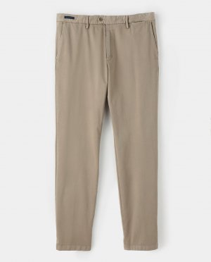 Классические бежевые мужские брюки чинос больших размеров , бежевый Paul & Shark. Цвет: бежевый