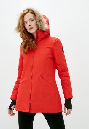 Куртка утепленная Scanndi. Цвет: красный