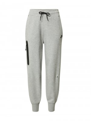 Зауженные брюки Tech Fleece, пестрый серый Nike