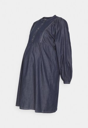 Джинсовое платье Mljeanne Dress MAMALICIOUS, цвет dark blue denim Mamalicious