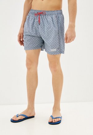 Шорты для плавания Marc&Andre Printed Shorts-Swimming trunks-Medium. Цвет: синий