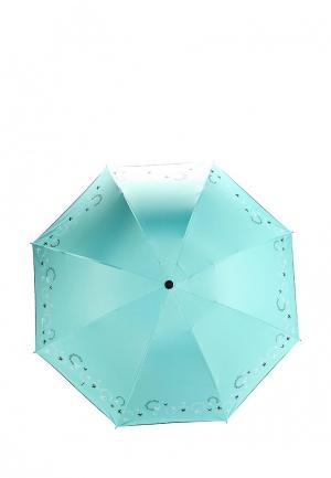 Зонт складной Modis. Цвет: бирюзовый