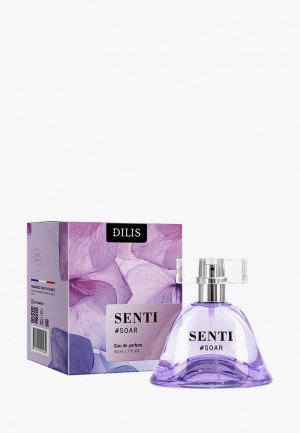 Парфюмерная вода Dilis Parfum SENTI #soar 50 мл. Цвет: прозрачный