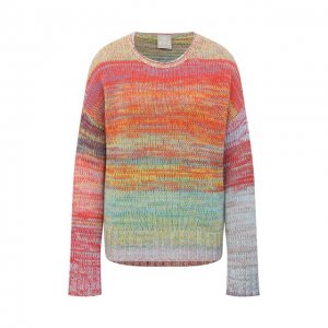 Кашемировый свитер FTC. Цвет: разноцветный