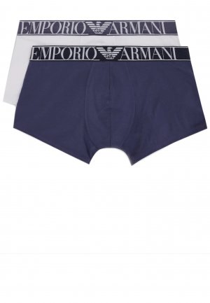 Трусы EMPORIO ARMANI Underwear. Цвет: голубой