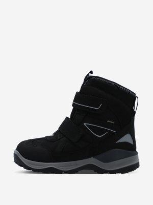 Ботинки утепленные для мальчиков Snow Mountain, Черный, размер 35 ECCO. Цвет: черный
