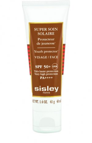 Крем для лица Super Soin Solaire Visage SPF 50+ (60ml) Sisley. Цвет: бесцветный