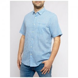 Рубашка Pierre Cardin, размер (48)M, голубой CARDIN. Цвет: голубой