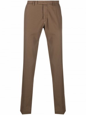 Прямые брюки строгого кроя Briglia 1949. Цвет: коричневый