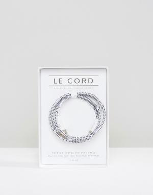 USB-кабель для iPhone Crouwel Le Cord. Цвет: черный