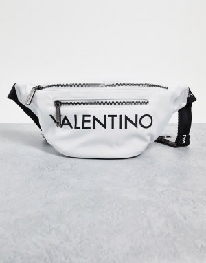 Белая сумка-кошелек на пояс Kylo-Белый Valentino Bags