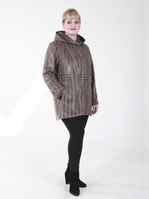 Куртка Валентина VIKO. Цвет: коричневый