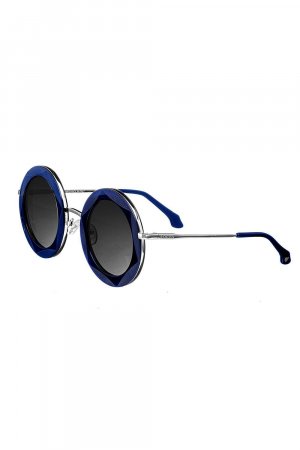 Солнцезащитные очки Jimi ручной работы в Италии , темно-синий Bertha