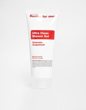 Гель для душа Ultra Clean Recipe For Men. Цвет: красный