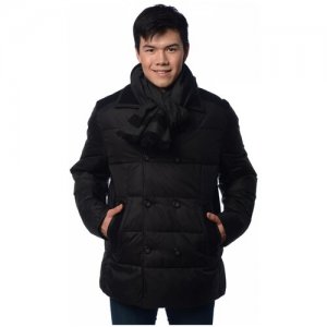 Зимняя куртка мужская CLASNA 080 размер 48, темно-синий