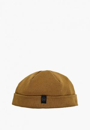 Шапка Buff Knitted Hat ELRO. Цвет: коричневый