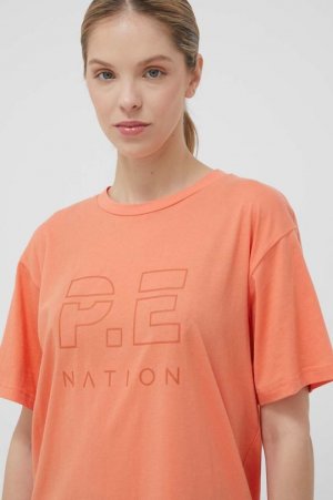 Хлопковая футболка , оранжевый P.E Nation
