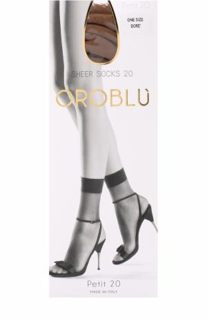 Капроновые носки Oroblu. Цвет: бежевый