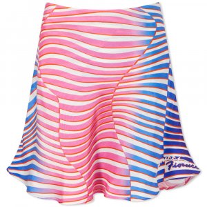 Юбка Wave Print Slip Mini Skirt Fiorucci