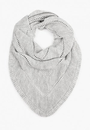 Палантин Lilly Bennet baktus scarf, 65х220 см. Цвет: серый