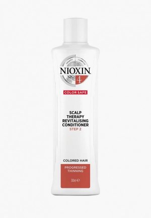 Кондиционер для волос Nioxin No.4 Scalp Therapy Revitalizing Conditioner Step 2, 300 мл. Цвет: прозрачный