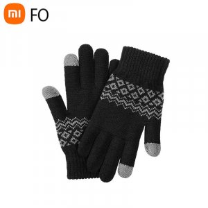 Youpin FO перчатки для сенсорного экрана на палец зимние теплые бархатные Iphone 11 Pro 6s телефона планшета Xiaomi