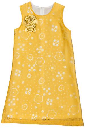Платье Lilax Baby. Цвет: желтый