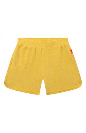 Хлопковые шорты Aspesi. Цвет: жёлтый