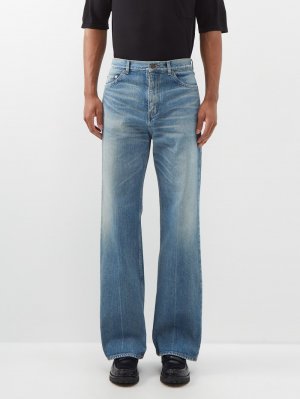 Расклешенные джинсы 70-х годов , синий Saint Laurent
