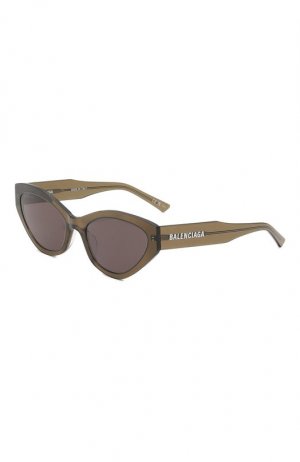 Солнцезащитные очки Balenciaga. Цвет: серый