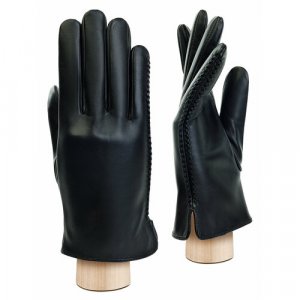 Перчатки, размер 10, черный ELEGANZZA. Цвет: черный/black