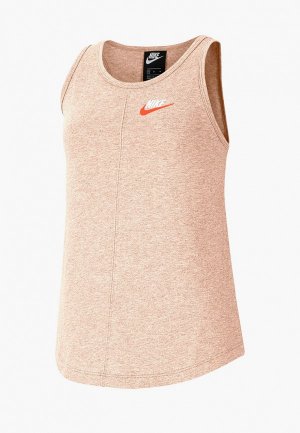 Майка Nike. Цвет: розовый