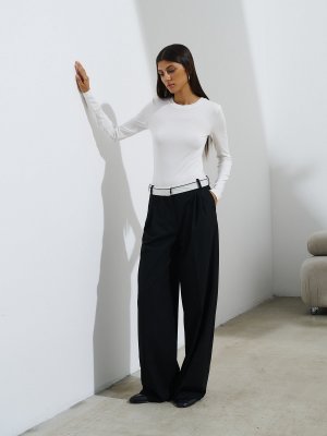 Лонгслив Jersey от Present & Simple. Цвет: молочный