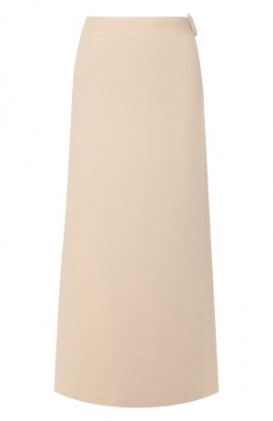 Кашемировая юбка Loro Piana. Цвет: розовый
