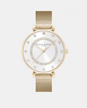 T-BAR 24000005 женские часы из золотой стали , Olivia Burton