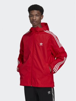 Ветровка стандартного кроя , красный Adidas