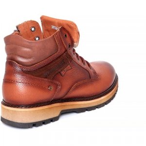 Ботинки , зимние, натуральная кожа, размер 44, коричневый Тофа. Цвет: коричневый