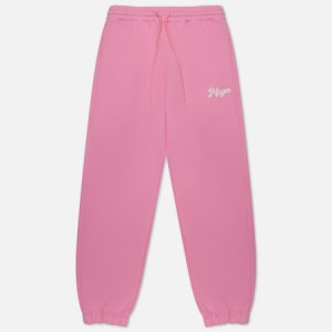 Женские брюки Small Print MSGM. Цвет: розовый