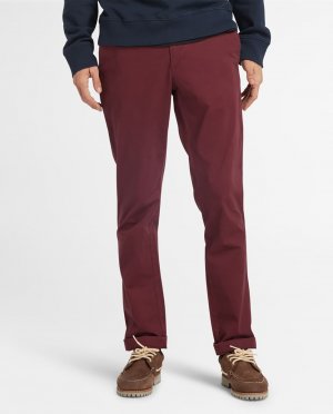 Узкие бордовые мужские брюки чинос , бордо Timberland. Цвет: красный