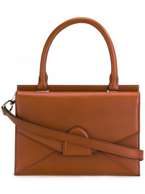Маленькая сумка-тоут Dafne Bertoni 1949. Цвет: коричневый