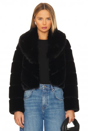 Куртка Vinci Faux Fur, черный Generation Love