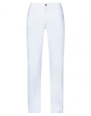 Джинсовые брюки MELTIN POT. Цвет: белый